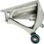 Marche alu 1000 mm galet 76 mm pour Escalier mécanique - compatible