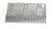 Peigne aluminium 24 dents 204 mm sans encoche pour VELINO- compatible