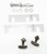 Sachet de visserie T1 attaches de guide L