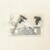 Sachet de visserie T4 attaches de guide plat
